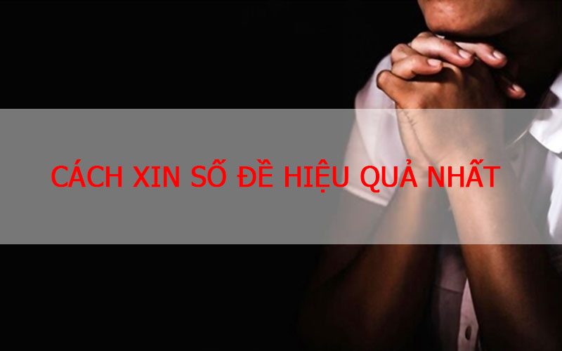 Bật mí 5 cách xin số đề hiệu quả nhất